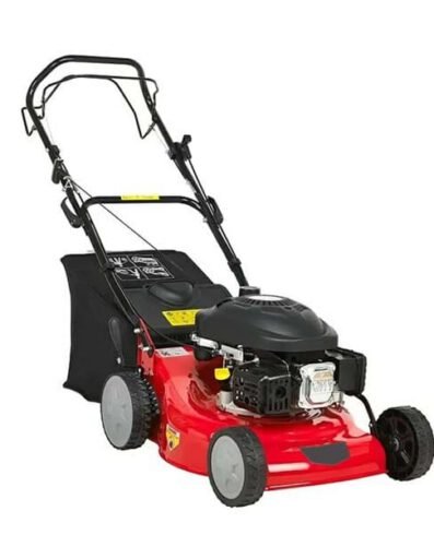 Benzin Rasenmäher – 2,47 PS | 46cm Schnittbreite | 55L Fangkorb | 7-Stufen Verstellung-Neu