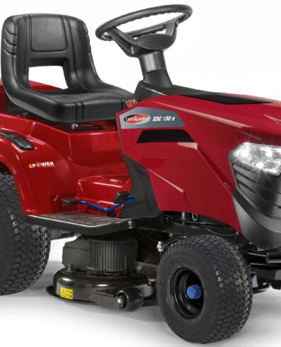 Castelgarden Akku-Rasentraktor mit Heckauswuf XDC 150 e – Modell 2022-Neu